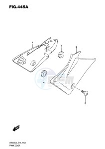 SV650S EU drawing FRAME COVER