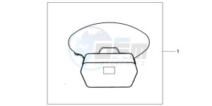 SH300A9 ED / ABS TBX drawing INNERBAG TOPBOX