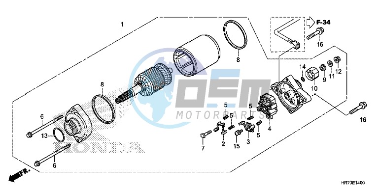 STARTING MOTOR