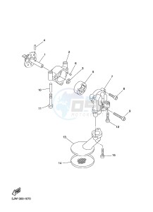 FJR1300A FJR1300A ABS (1MC9 1MCA 1MCB) drawing OIL PUMP