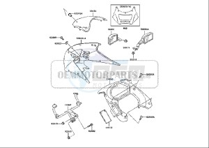 ZZR 250 (EU) drawing COWLING