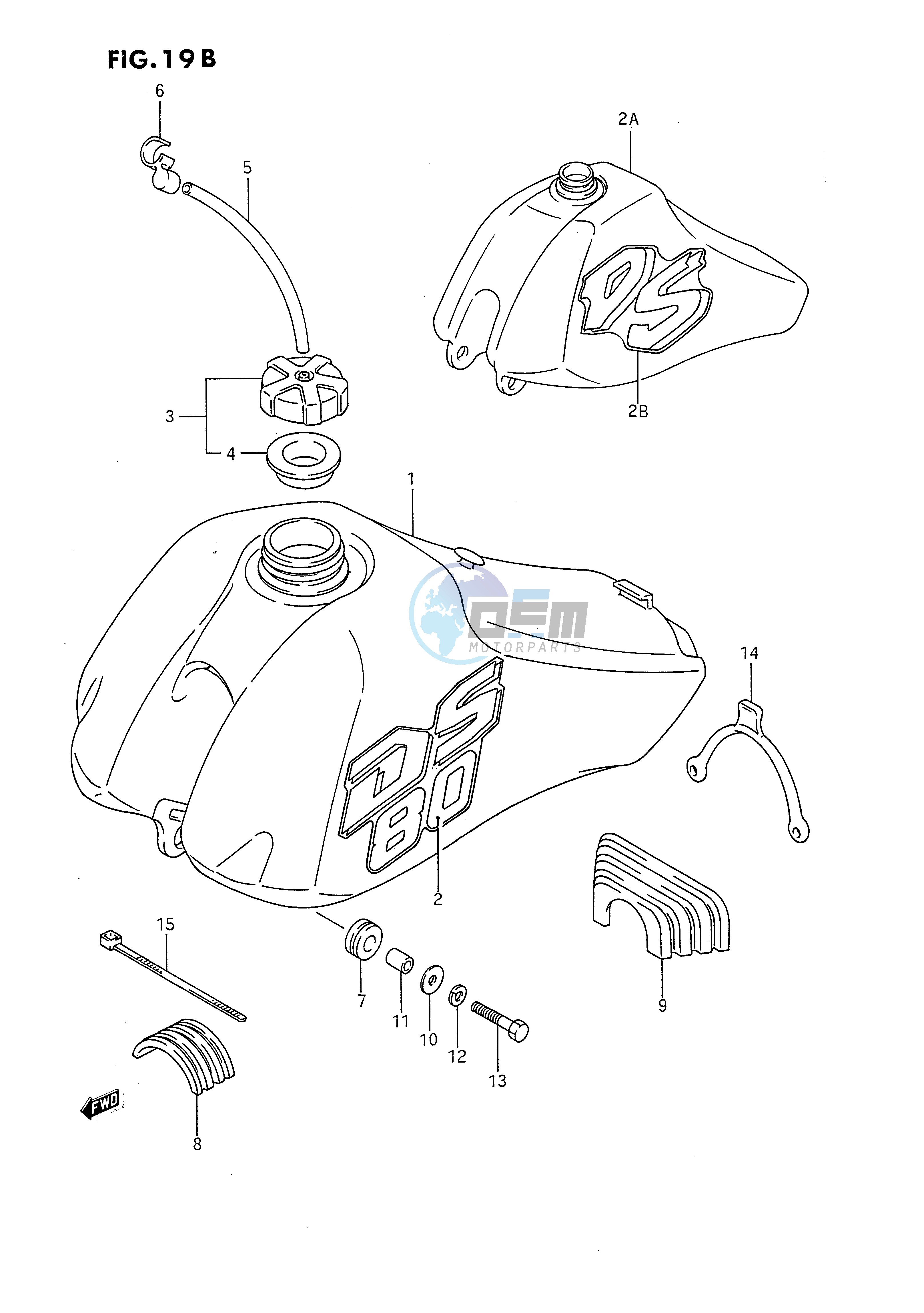 FUEL TANK (MODEL L M)