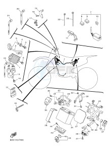 YZ250FX (B292 B293 B294 B294 B295) drawing ELECTRICAL 2