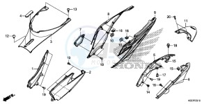 AFS110CSFF CB1000R 2ED - (2ED) drawing BODY COVER