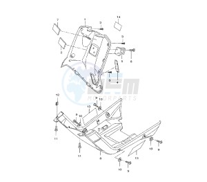 BW'S 50 drawing LEG SHIELD