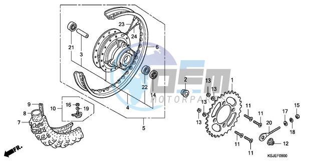 REAR WHEEL