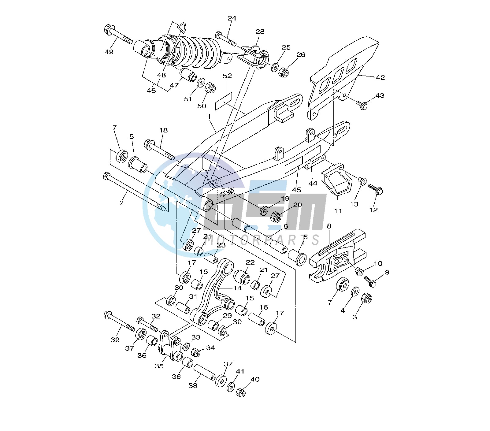 REAR ARM 39C-