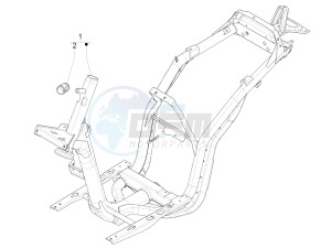 Liberty 125 4t Delivery e3 Single drawing Frame bodywork