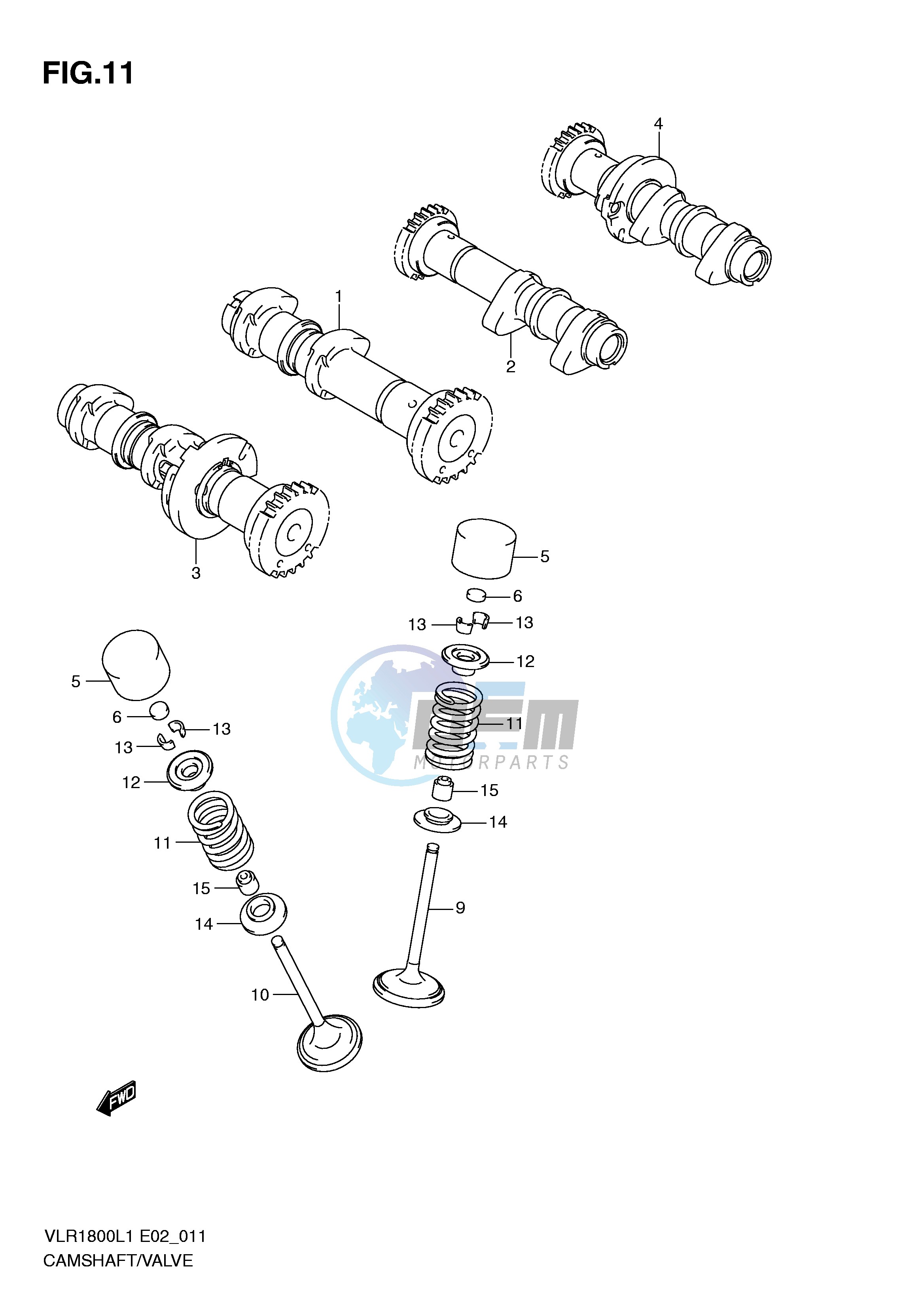 CAMSHAFT - VALVE