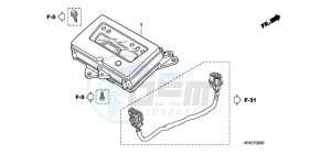 TRX420FMA Europe Direct - (ED / 2ED 4WD) drawing METER