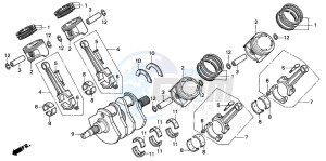 ST1100A drawing CRANKSHAFT/PISTON