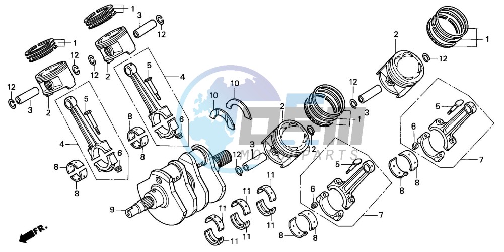 CRANKSHAFT/PISTON