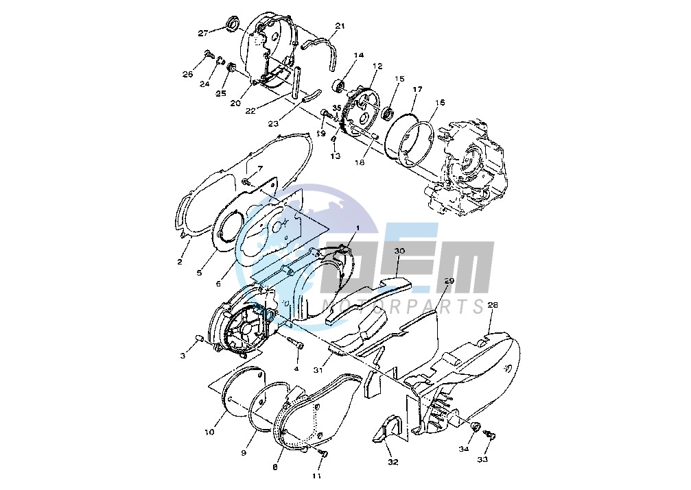 CRANKCASE COVER