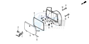 SH50 SH FIFTY drawing GLOVE BOX