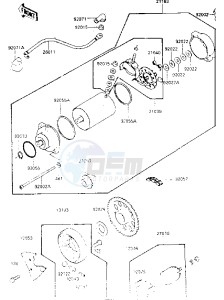 EN 450 A [454 LTD] (A1-A5) [454 LTD] drawing STARTER MOTOR