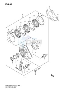 LT-A700X (P28-P33) drawing REAR BRAKE ASSY