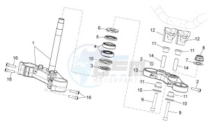 Dorsoduro 750 Factory - ABS drawing Steering