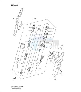 DR125SML 0 drawing FRONT DAMPER