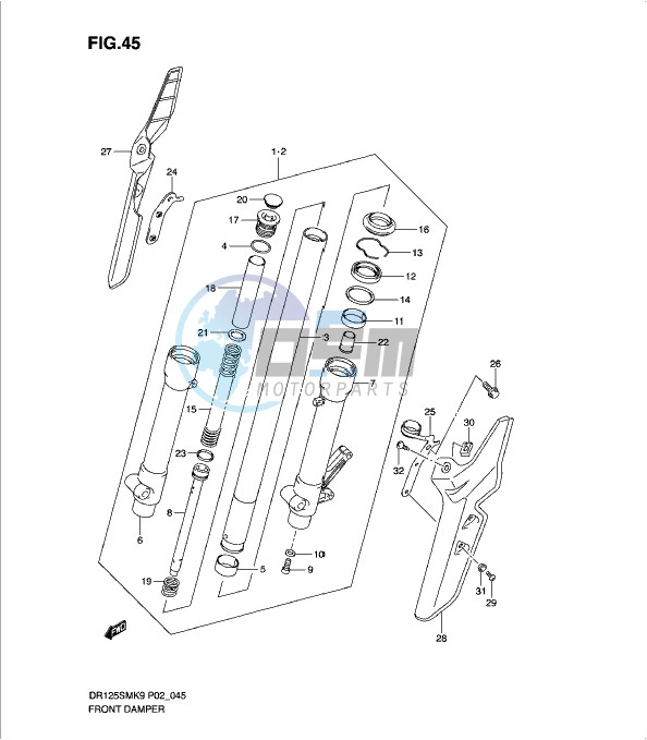 FRONT DAMPER