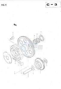 GS500E (Z-D) drawing STARTER CLUTCH