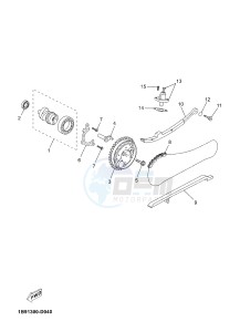 YP125RA (ABS) X-MAX125 ABS X-MAX125 ABS (2ABE) drawing CAMSHAFT & CHAIN