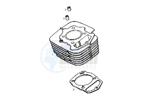 SENDA SM - 125 drawing CYLINDER