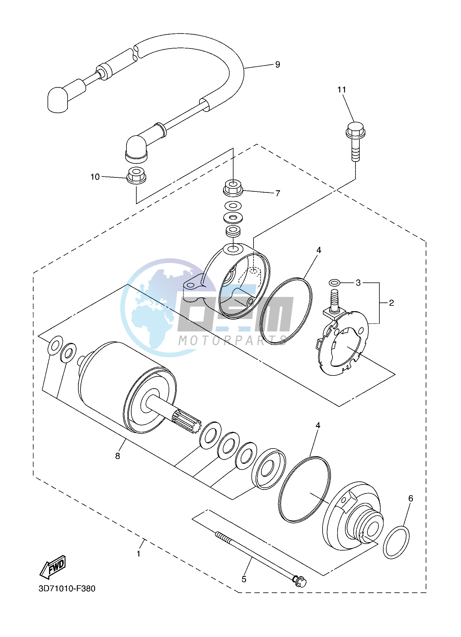 STARTING MOTOR