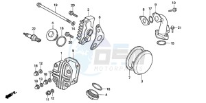 C50 drawing CYLINDER HEAD COVER