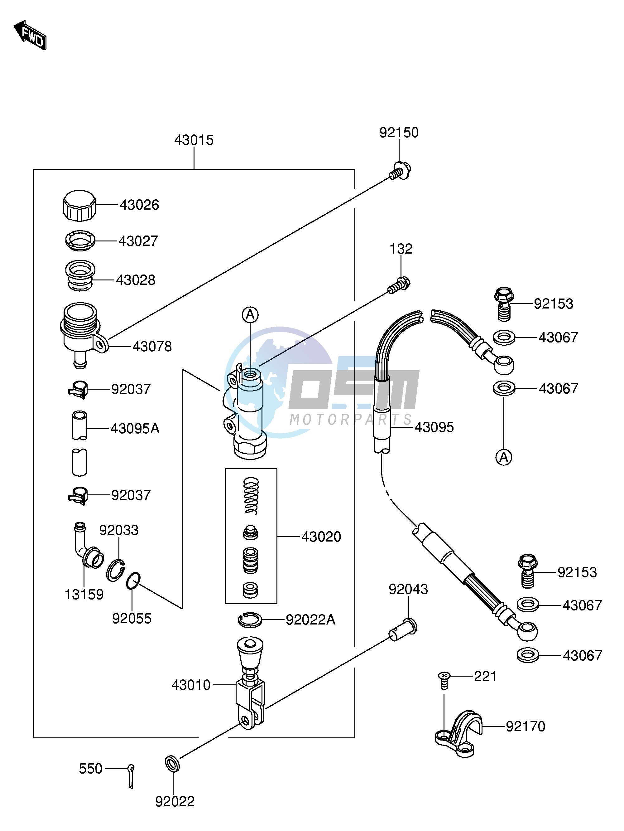 REAR MASTER CYLINDER