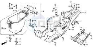 PK50 WALLAROO drawing BODY COVER