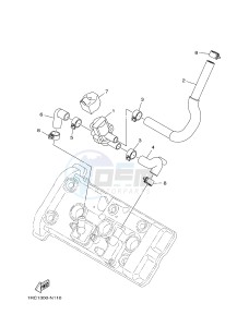 MT09TRA MT-09TRA TRACER 900 (2SC1 2SC2) drawing AIR INDUCTION SYSTEM