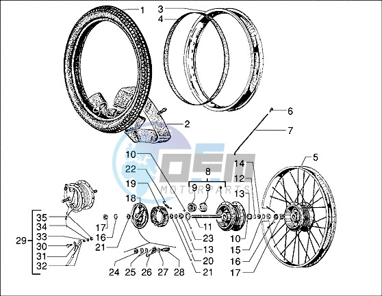 Front wheel