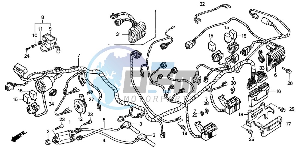 WIRE HARNESS (FJS6001/2/D3/D4/D5)