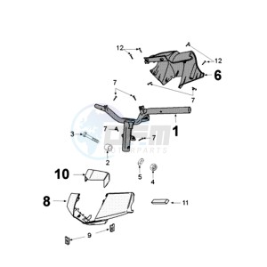 E VIVACITY A drawing HANDLEBAR