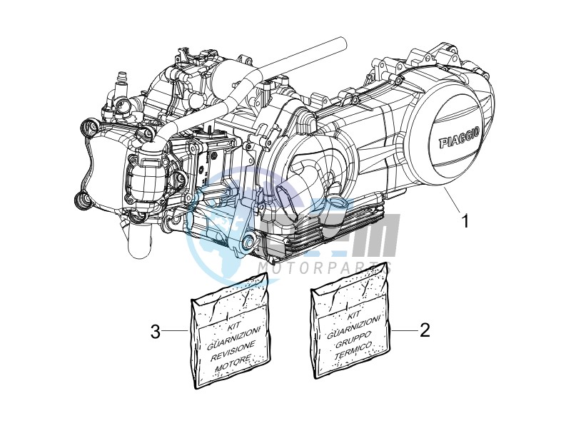 Engine, assembly