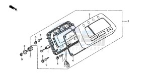 TRX450FM drawing METER