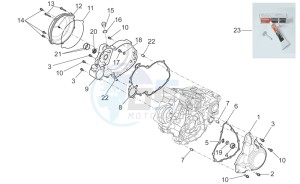 RXV 450-550 Street Legal drawing Crankcase II