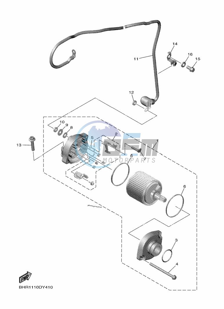 STARTING MOTOR