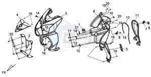 JET 4 R50 drawing HEAD LIGHT / INDICATORS