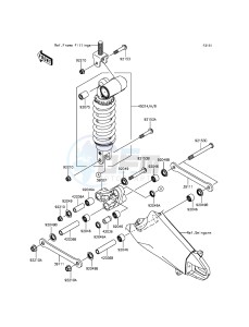 NINJA_ZX-6R ZX636EFFA FR GB XX (EU ME A(FRICA) drawing Suspension/Shock Absorber