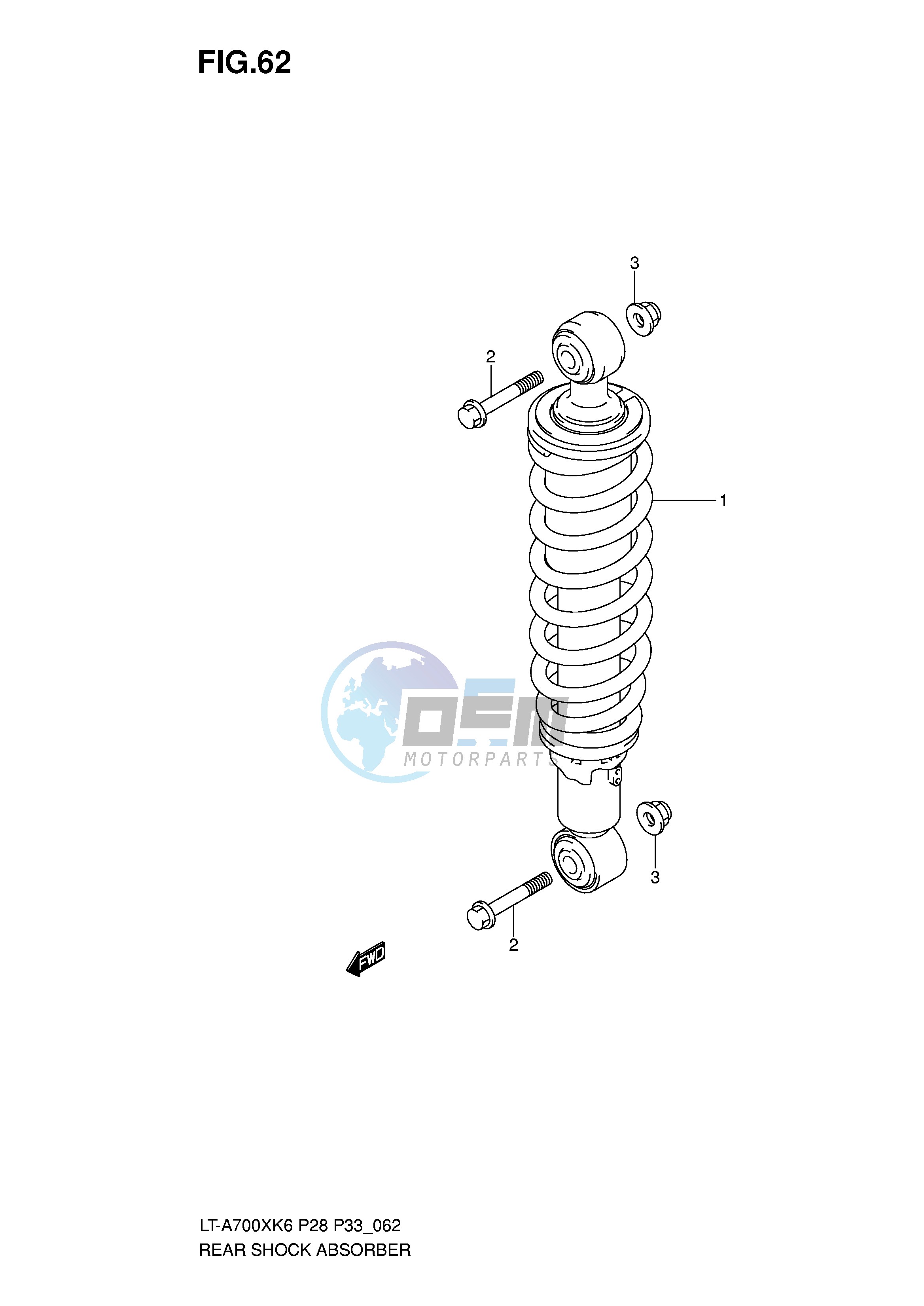 REAR SHOCK ABSORBER