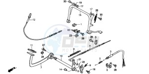 CH125 drawing STAND/BRAKE PEDAL