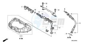 CBR1000RAA Australia - (U / ABS) drawing INJECTOR