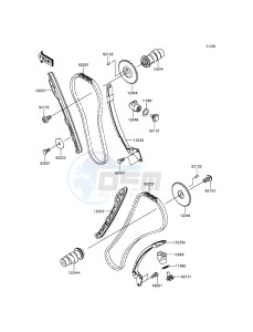 VULCAN 900 CUSTOM VN900CGF GB XX (EU ME A(FRICA) drawing Camshaft(s)/Tensioner