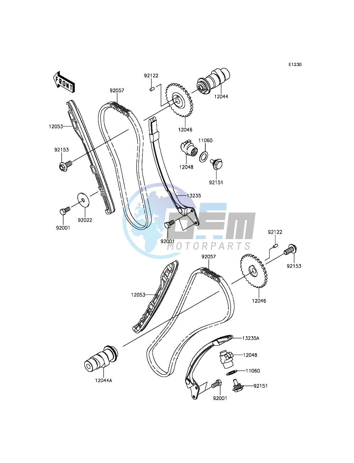 Camshaft(s)/Tensioner