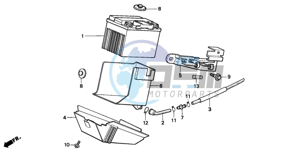 BATTERY (PK50MS/SMS)