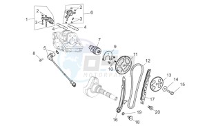 NA Mana 850 drawing Rear cylinder timing system