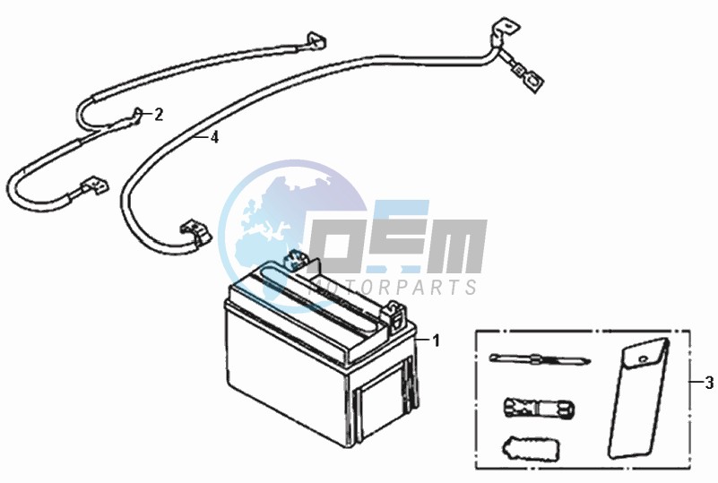 BATTERY / TOOLKIT