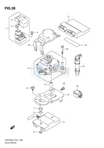 GSR750 (E21) drawing ELECTRICAL (GSR750L2 E21)