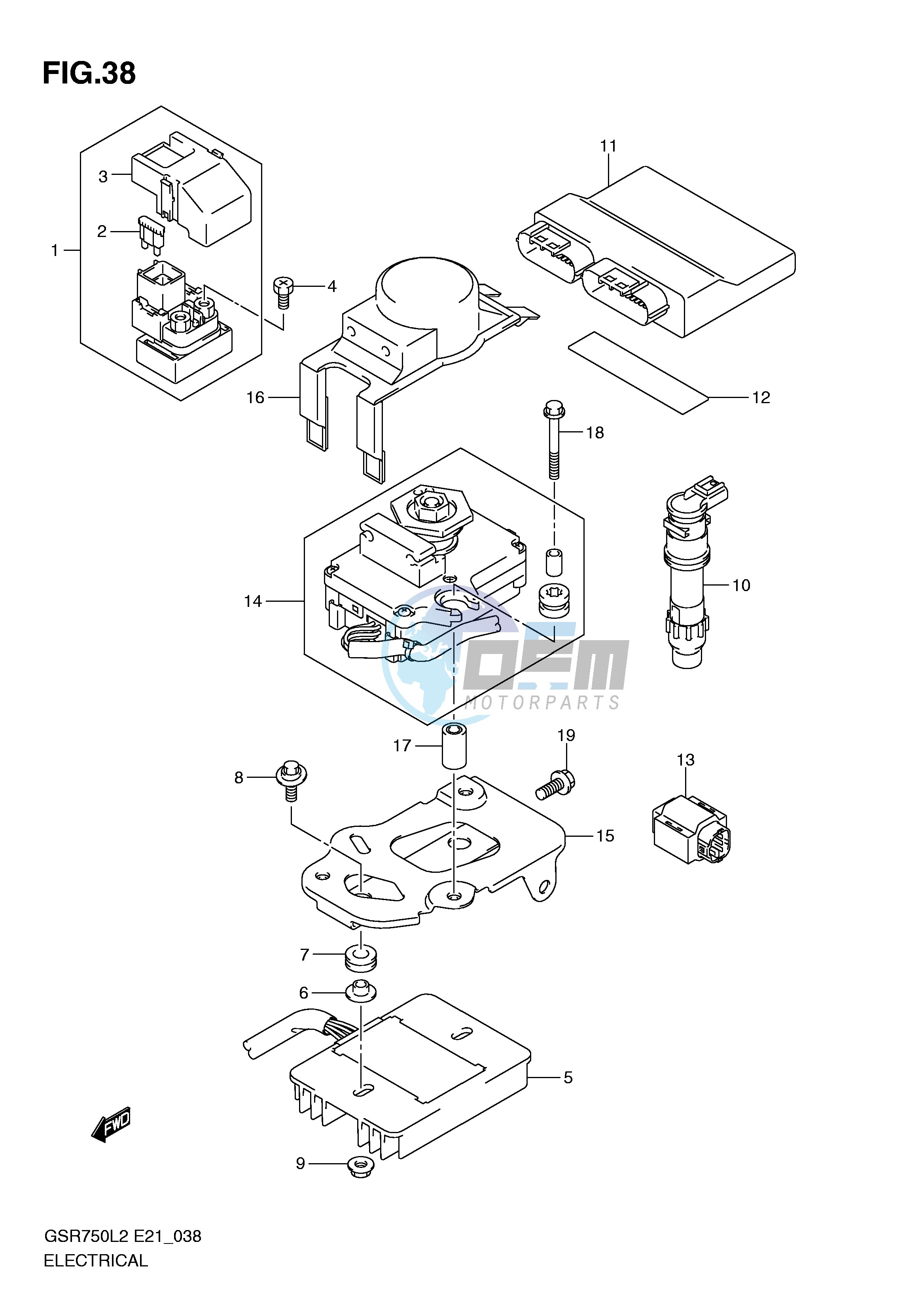 ELECTRICAL (GSR750L2 E21)